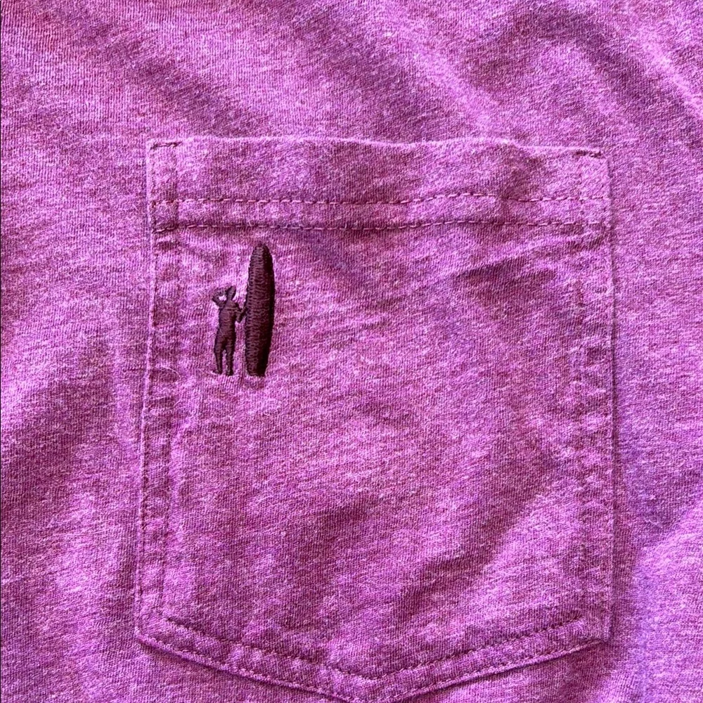 Johnnie-O Youth Purple Long Sleeve Polo Shirt